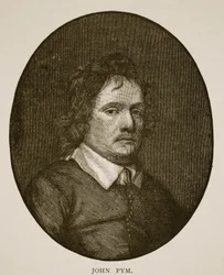 John Pym nach einer Miniatur von Samuel Cooper